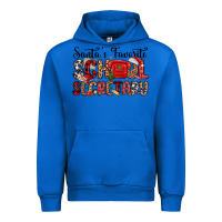 Cobalt santa s favorite coffee school secretary Urban Hoodie - MaliasSmallBusiness