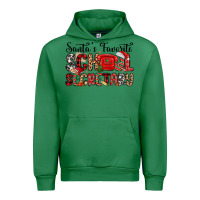 Emerald santa s favorite coffee school secretary Urban Hoodie - MaliasSmallBusiness