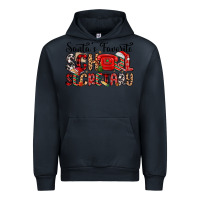 Navy santa s favorite coffee school secretary Urban Hoodie - MaliasSmallBusiness