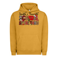 Pigment Peanut Butter santa s favorite coffee school secretary Urban Hoodie - MaliasSmallBusiness