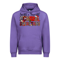 Tulip santa s favorite coffee school secretary Urban Hoodie - MaliasSmallBusiness