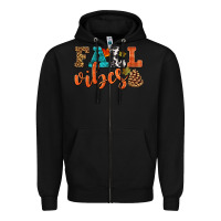 Black fall vibes Zipper Hoodie - HRA Design Shop