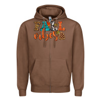 Chestnut fall vibes Zipper Hoodie - HRA Design Shop