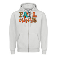 Dove Grey fall vibes Zipper Hoodie - HRA Design Shop
