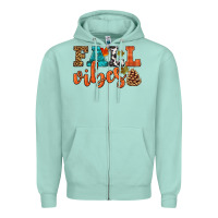Seafoam fall vibes Zipper Hoodie - HRA Design Shop
