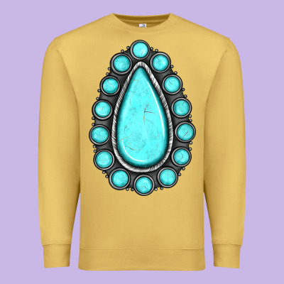 Gemstone Premium Sweatshirt Designed By Jahusdesignshop