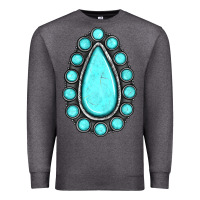Charcoal Heather gemstone Premium Sweatshirt - JahusDesignShop