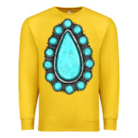 Lemon gemstone Premium Sweatshirt - JahusDesignShop