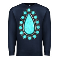 Navy gemstone Premium Sweatshirt - JahusDesignShop