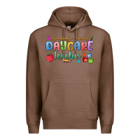Chestnut somebody's favorite daycare teacher Premium Hoodie - MaliasSmallBusiness