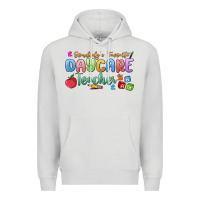 Dove Grey somebody's favorite daycare teacher Premium Hoodie - MaliasSmallBusiness