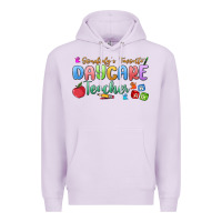 Lilac somebody's favorite daycare teacher Premium Hoodie - MaliasSmallBusiness