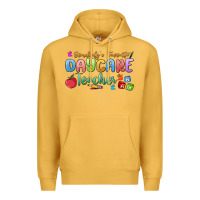 Mustard somebody's favorite daycare teacher Premium Hoodie - MaliasSmallBusiness