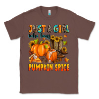 Chestnut just a girl who loves pumpkin spice Classic Tee - Zillion Design Studio