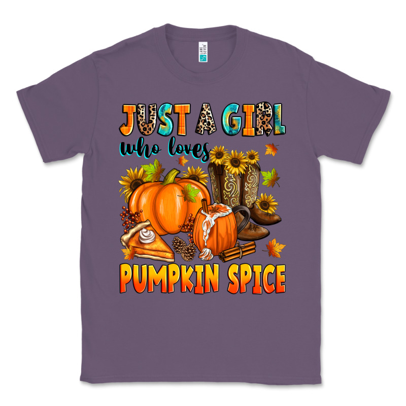 Just A Girl Who Loves Pumpkin Spice Classic Tee by Zillion Design Studio | Teevron