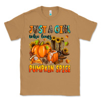 Toasted Coconut just a girl who loves pumpkin spice Classic Tee - Zillion Design Studio