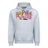 Heather Grey pre k princess Urban Hoodie - NancyCooperArtShop