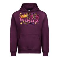 Mauve Wine pre k princess Urban Hoodie - NancyCooperArtShop