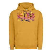 Pigment Peanut Butter pre k princess Urban Hoodie - NancyCooperArtShop