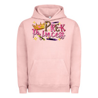 Pigment Salmon pre k princess Urban Hoodie - NancyCooperArtShop