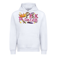 White pre k princess Urban Hoodie - NancyCooperArtShop