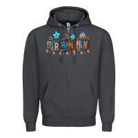 Smoke American Granny 4th of july Zipper Hoodie - CowGirlArtShop