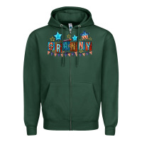Sports Green American Granny 4th of july Zipper Hoodie - CowGirlArtShop