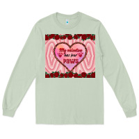 Matcha my valentine has four paws Long Sleeve Tee - RanaPortraitStore