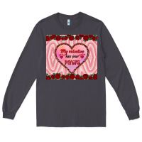 Smoke my valentine has four paws Long Sleeve Tee - RanaPortraitStore