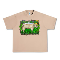 Burro thick thighs lucky vibes charolais bull Urban Heavy Tee - RanaPortraitStore
