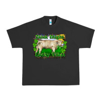Pigment Black thick thighs lucky vibes charolais bull Urban Heavy Tee - RanaPortraitStore