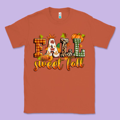 Fall Sweet Fall Classic Tee Designed By Zillion Design Studio