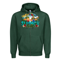 Hello Summer Zipper Hoodie | Teevron