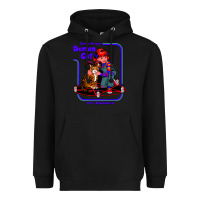 Black Caring For Your Demon Cat Tshirt Heavyweight Hoodie - Bettercallsaul