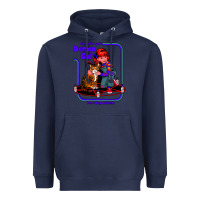 Navy Caring For Your Demon Cat Tshirt Heavyweight Hoodie - Bettercallsaul