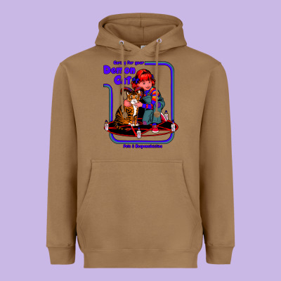 Caring For Your Demon Cat Tshirt Heavyweight Hoodie Designed By Bettercallsaul