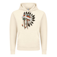 Vintage Artic indian headress Vintage Hoodie - AdoDesignShop