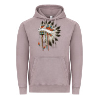 Vintage Zinc indian headress Vintage Hoodie - AdoDesignShop