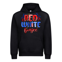 Black red white boujee Urban Hoodie - MaliasSmallBusiness