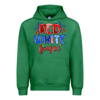 Emerald red white boujee Urban Hoodie - MaliasSmallBusiness