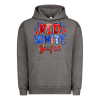 Pigment Tornado red white boujee Urban Hoodie - MaliasSmallBusiness