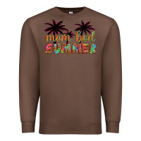Chestnut mom bod summer with palms Premium Sweatshirt - Artiststas