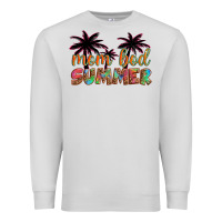 Dove Grey mom bod summer with palms Premium Sweatshirt - Artiststas