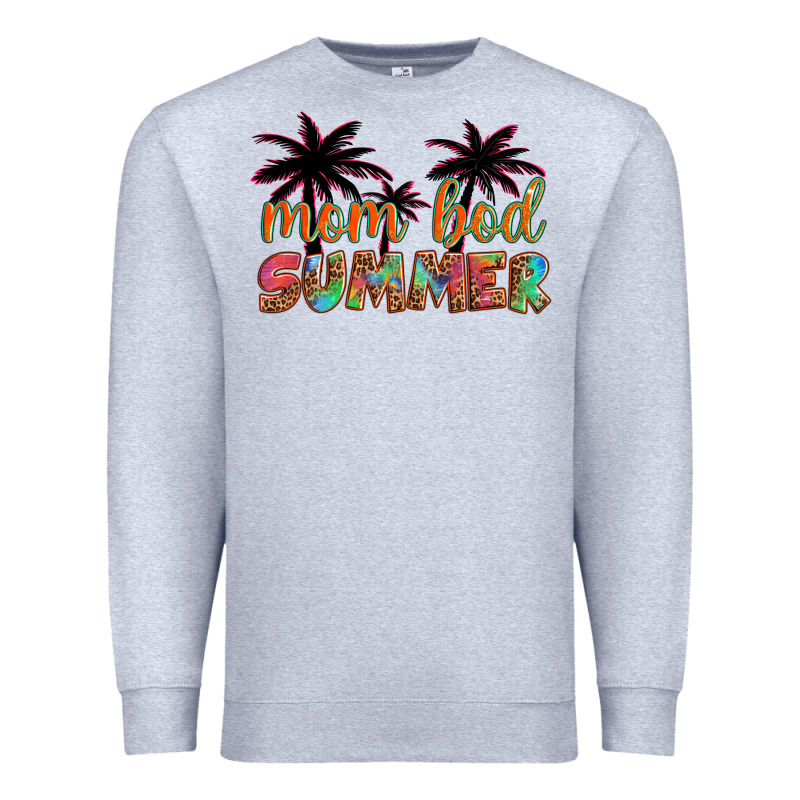 Mom Bod Summer With Palms Premium Sweatshirt by Artiststas | Teevron