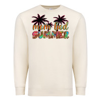 Sandshell mom bod summer with palms Premium Sweatshirt - Artiststas