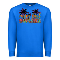 True Royal mom bod summer with palms Premium Sweatshirt - Artiststas