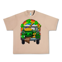 Burro st patricks day truck with pot of gold horseshoe a Urban Heavy Tee - RanaPortraitStore