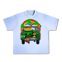 Grape Ice st patricks day truck with pot of gold horseshoe a Urban Heavy Tee - RanaPortraitStore
