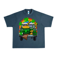 Midnight Navy st patricks day truck with pot of gold horseshoe a Urban Heavy Tee - RanaPortraitStore