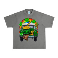 Tornado st patricks day truck with pot of gold horseshoe a Urban Heavy Tee - RanaPortraitStore